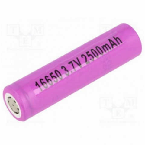Akumuliatorius 16650 3.7V 2500mAh Li-Ion Sanyo